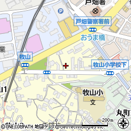 田中製麺所周辺の地図