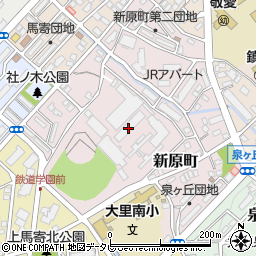ＪＲ九州　社員研修センター周辺の地図