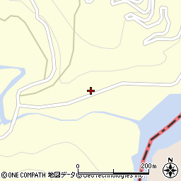 和歌山県新宮市熊野川町玉置口42周辺の地図