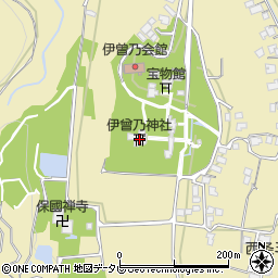 伊曾乃神社周辺の地図