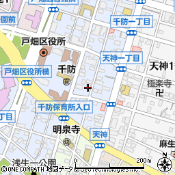 金光教南戸畑教会周辺の地図