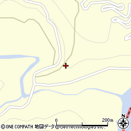 和歌山県新宮市熊野川町玉置口64周辺の地図