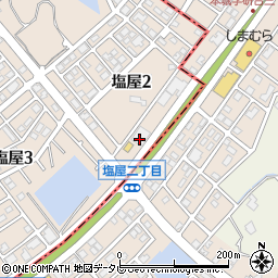 福岡銀行ひびきの支店周辺の地図