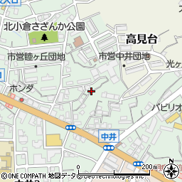 有川荘周辺の地図