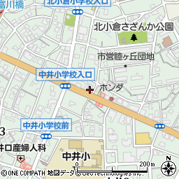 西日本シティ銀行中井 ＡＴＭ周辺の地図