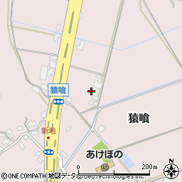 福岡県北九州市門司区猿喰周辺の地図