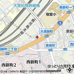 福岡県北九州市門司区大里新町7周辺の地図