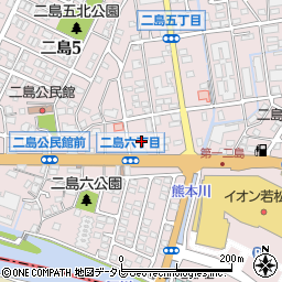 奥野青果店周辺の地図