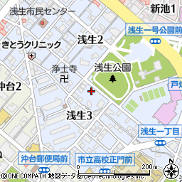 野坂ハイツ周辺の地図