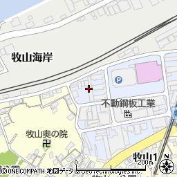 福岡県北九州市戸畑区牧山新町7周辺の地図