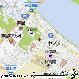 中ノ浜公園周辺の地図