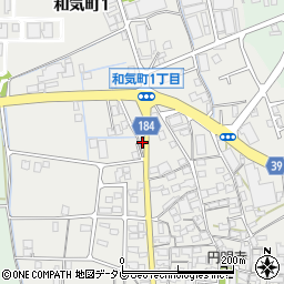 株式会社ヨシノ　松山営業所周辺の地図