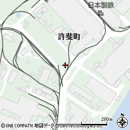 福岡県北九州市小倉北区許斐町周辺の地図