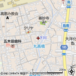 岡自転車店周辺の地図