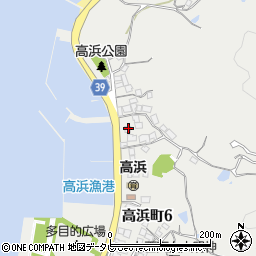 愛媛県松山市高浜町6丁目1685周辺の地図
