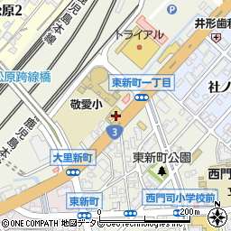 福岡県北九州市門司区大里新町5-7周辺の地図