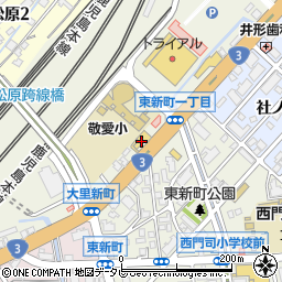 ＨｏｎｄａＣａｒｓ北九州門司店周辺の地図
