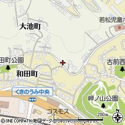 福岡県北九州市若松区大池町6-15周辺の地図