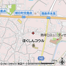 愛媛県西条市氷見丙457-3周辺の地図