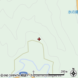 和歌山県田辺市龍神村福井254周辺の地図