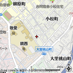 福岡県北九州市門司区小松町10-7周辺の地図