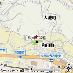 福岡県北九州市若松区大池町9-11周辺の地図