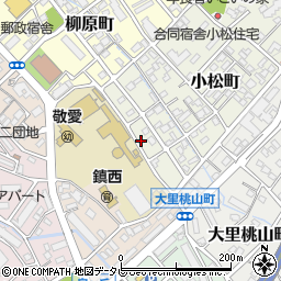 福岡県北九州市門司区小松町10-14周辺の地図
