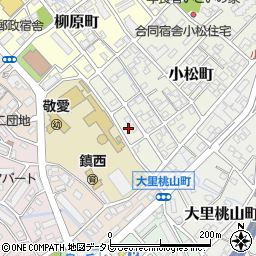 福岡県北九州市門司区小松町10周辺の地図