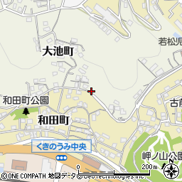 福岡県北九州市若松区大池町6-19周辺の地図