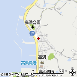 愛媛県松山市高浜町6丁目1743周辺の地図