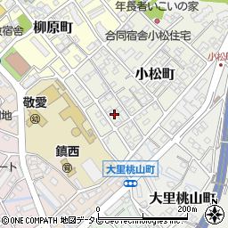 福岡県北九州市門司区小松町7-13周辺の地図