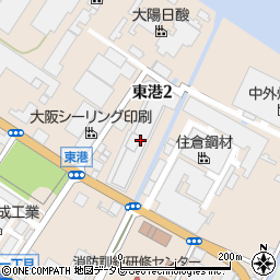 佐川急便周辺の地図