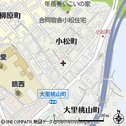 福岡県北九州市門司区小松町5-19周辺の地図