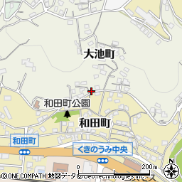 福岡県北九州市若松区大池町9-3周辺の地図
