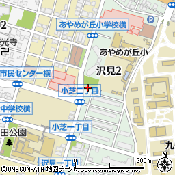 小沢見公園周辺の地図