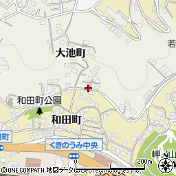 福岡県北九州市若松区大池町6-23周辺の地図