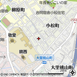 福岡県北九州市門司区小松町7周辺の地図