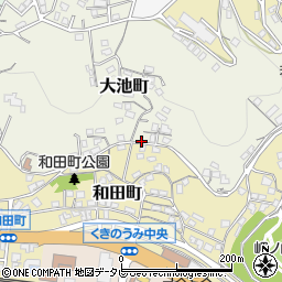福岡県北九州市若松区大池町6-26周辺の地図