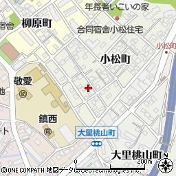 福岡県北九州市門司区小松町7-5周辺の地図