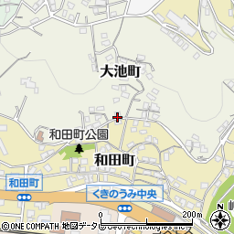 福岡県北九州市若松区大池町9-2周辺の地図