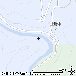 徳島県勝浦郡上勝町生実鈴瀬周辺の地図