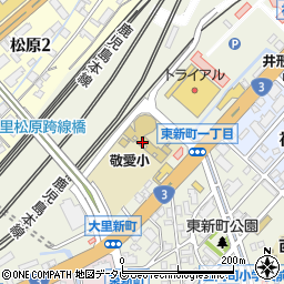福岡県北九州市門司区大里新町11-7周辺の地図