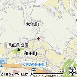 福岡県北九州市若松区大池町6-25周辺の地図