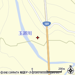 和歌山県新宮市熊野川町玉置口149周辺の地図