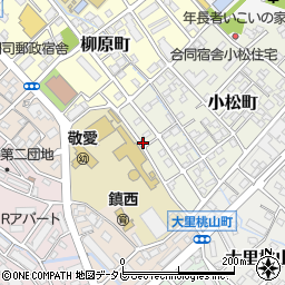 福岡県北九州市門司区小松町9-12周辺の地図
