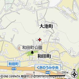 福岡県北九州市若松区大池町9-4周辺の地図