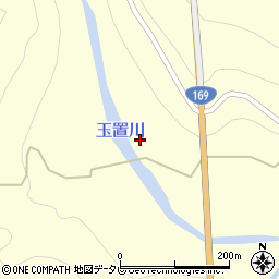 和歌山県新宮市熊野川町玉置口279周辺の地図