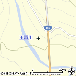 和歌山県新宮市熊野川町玉置口106周辺の地図
