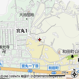 福岡県北九州市若松区大池町13-2周辺の地図