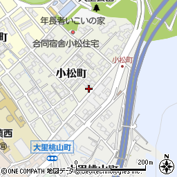 福岡県北九州市門司区小松町2-19周辺の地図
